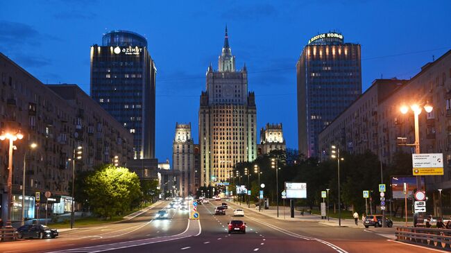 Здание Министерства иностранных дел России в Москве