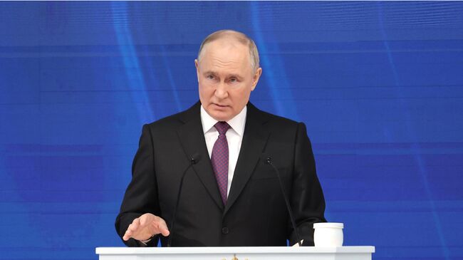 Президент РФ Владимир Путин  