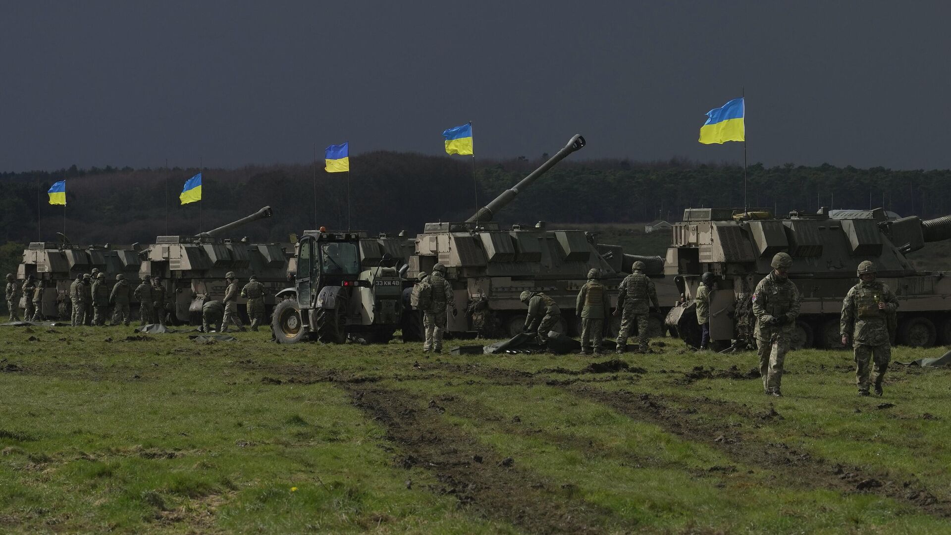 Украинские военные Украинские военные - РИА Новости, 1920, 05.06.2024