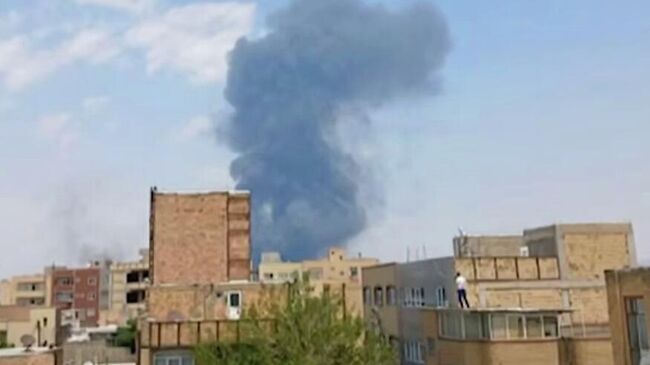 Взрыв в аэропорту иранского Тебриза